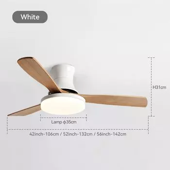 Потолочный вентилятор ONEYLTT с подсветкой