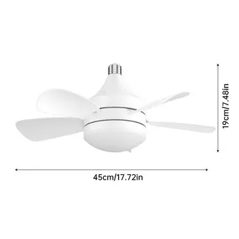 Потолочный вентилятор с освещением Ligghig, белый