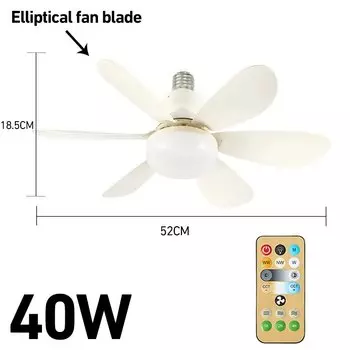 Потолочный вентилятор с освещением TLEDMP