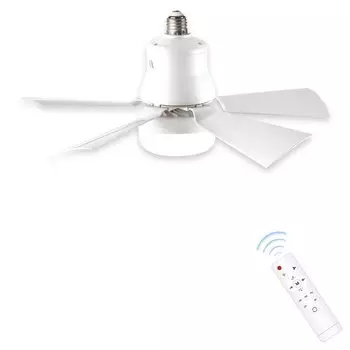 Потолочный вентилятор с подсветкой Ligghig E27