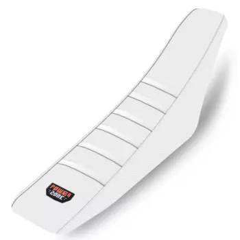 Powerzone белый чехол на сиденье, мягкий водонепроницаемый нескользящий ребристый чехол на сиденье мотоцикла для SXF EXC KXF CRF YZF WR TC TE