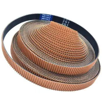 POWGE 2GT RF ремень ГРМ 2м черный резина 7,7мм