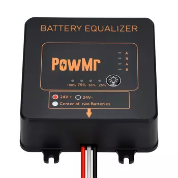 PowMr Балансировщик напряжения для литий-ионных и свинцово-кислотных аккумуляторов 24V/48V
