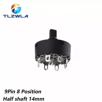 Поворотный переключатель TLZWLA 6A медный