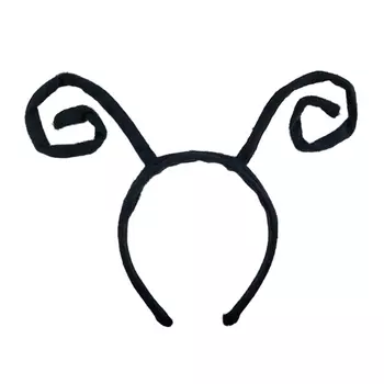 Повязка на голову с муравьем на Хэллоуин, милая повязка на голову с антенной-бабочкой, костюм на Хэллоуин