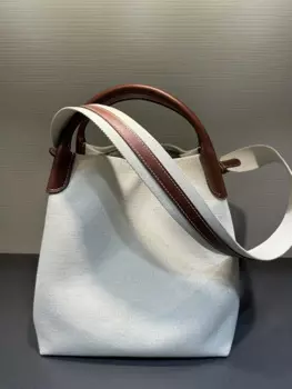 Повседневная сумка из натуральной коровьей кожи