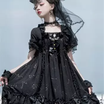 Повседневное платье с коротким рукавом