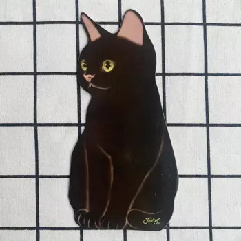 Поздравительная открытка MOONBIFFY с кошками