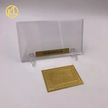 Позолоченная рамка для банкнот Dayarose