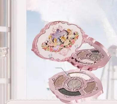 Пятицветные тени для век Midsummer Night Relief Four Mute Flash Комплексный диск