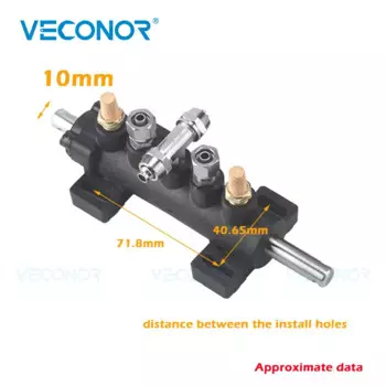 Пятиходовой ножной педальный клапан управления воздухом для шиномонтажного станка, клапан управления цилиндром, переключатель, запасные части для шиномонтажного устройства