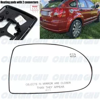 Правое боковое зеркало заднего вида с подогревом для Dodge Caliber/JEEP COMPASS 2007 2008 2009 2010 2011 2012, автомобильные аксессуары