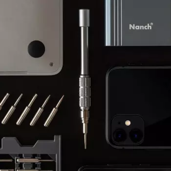 Прецизионная отвертка Nanch 24 в 1 (импортная алюминиевая коробка из легированной стали S2) для iphone и ноутбука
