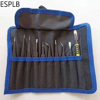 Прецизионные антистатические пинцеты ESPLB из нержавеющей стали