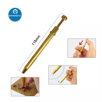Прецизионные детали PHONEFIX, захват компонентов микросхем, зажимной зажим, ручной инструмент для ремонта мобильных телефонов
