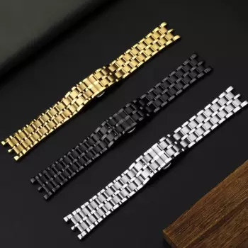 Прецизионный стальной браслет для Versace, стальной ремешок, ремешок для часов из нержавеющей стали