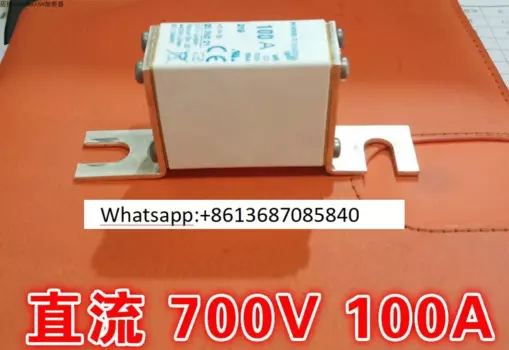 Предохранитель постоянного тока NH000 100A DC700V 30kA 2029221 aR