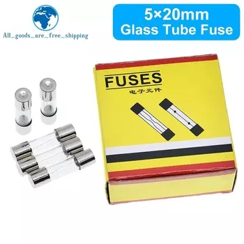 Предохранители TZT стеклянные трубчатые 100 шт.