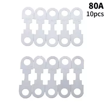 Предохранители ZLinKJ автомобильные плоские цинковые 30A-150A 10 шт