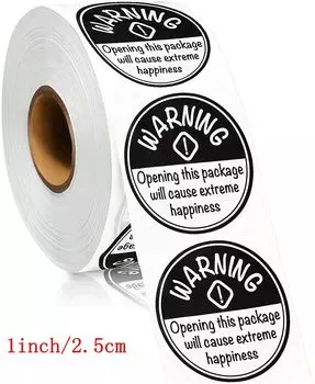 Предупреждающие наклейки TYFYO 500 шт.