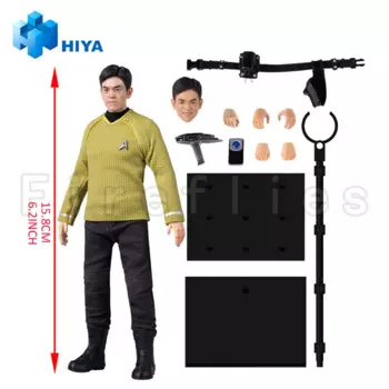 [Предзаказ] 1/12 HIYA 6nch экшн-фигурка Изысканная супер серия Звездный путь 2009 Sulu аниме модель игрушка