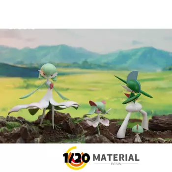 [Предзаказ] 1/20 фигурка из смолы [HH] - Ralts & Kirlia & Gallade & garduty