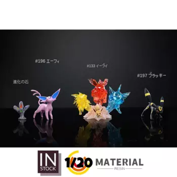[Предзаказ] 1/20 фигурка из смолы [JB] - Eevee & зеркаon & Umbreon
