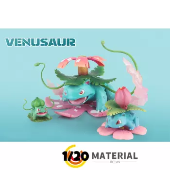[Предзаказ] 1/20 фигурка из смолы [XO] - Bulbasaur & Ivysaur & Venusaur
