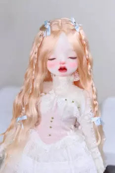 Прекрасный парик для куклы BJD 1/6, парик принцессы в милом стиле, бесплатная доставка