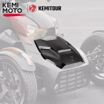 Вытяжка Premium Epic с глянцевой отделкой, панель совок капота, черная 219400877 Для Can-am Ryker 600 900 Sport Rally Все модели 2019-2025 гг.