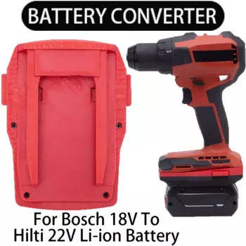 Преобразователь батареи для HILTI 22 в B22, литий-ионный инструмент для Bosch 18 в, адаптер литий-ионного аккумулятора, электроинструмент, аксессуар, инструмент, электрическая дрель