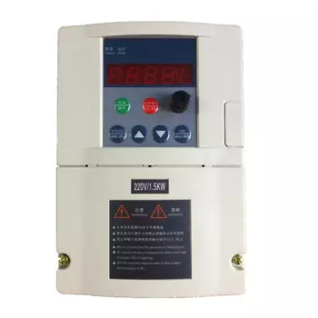 Преобразователь частоты 0.75Kw1.5Kw2.2Kw, преобразователь частоты, однофазный, 220 В, трехфазный, 380 В