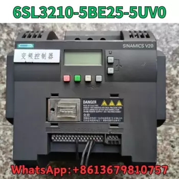 Преобразователь частоты б/у 6SL3210-5BE25-5UV0 тест ОК Быстрая доставка