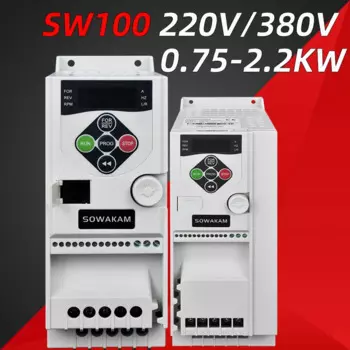 Преобразователь частоты SW100 VFD 0,75/1,5/220 кВт, преобразователь частоты 3ph 380 В в, выходной преобразователь частоты, привод частоты переменной частоты