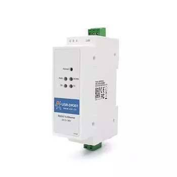 Преобразователь Modbus VSEUMET USR-DR301 RS232 на Ethernet