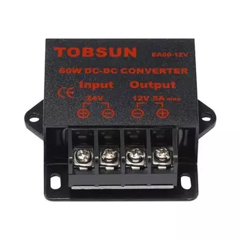 Преобразователь напряжения AOKIN 24В на 12В 5А 10А