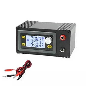 Преобразователь постоянного тока с регулируемым понижающим преобразователем, регулятор напряжения CC CV 0,6-36 в, Настольный модуль питания
