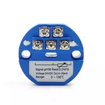 Преобразователь температуры ZUIDID SBWZ PT100 4-20 мА 0-600°C