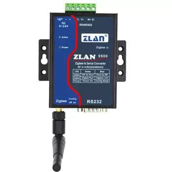 Преобразователь ZLAN9500 с последовательным портом RS232 RS485 RS422 в Zigbee