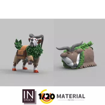[PREORDER] Фигурка из смолы 1/20 [DAIDAI EC] — Skiddo & Gogoat