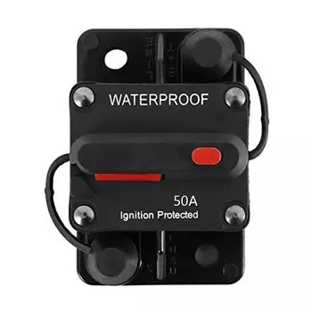 Прерыватель цепи 30A-300A для троллинга с ручным сбросом автомобиля лодки ручная защита мощности для звуковой модели автомобиля 12-42 В постоянного тока водонепроницаемый