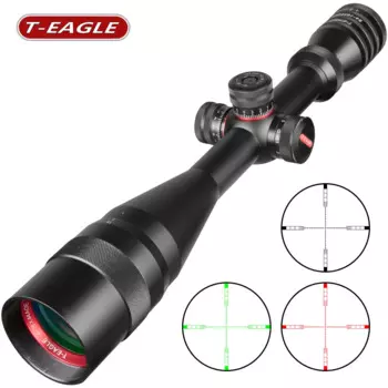 Прицел T-Eagle 4-16X44 AOE, красный, зеленый, Mil Dot, сетка с подсветкой, тактический прицел, уличный прецизионный охотничий прицел