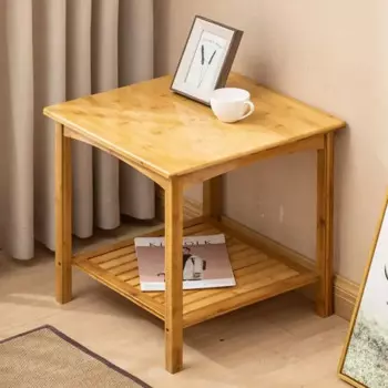 Прикроватный столик для гостиной, угловой журнальный столик для балкона, простые маленькие квадратные боковые столы, прикроватный шкаф, мебель для гостиной