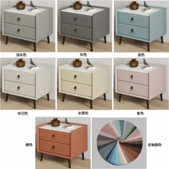 Прикроватный столик в стиле рок слит, простой современный прикроватный столик для спальни в стиле ретро, новый высококачественный итальянский Минимализм