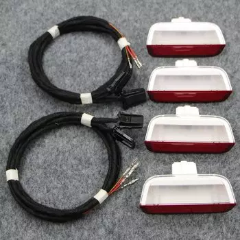 Применим к CC Jetta Passat B8L tiguan Teramont Golf 7 MK7, лампа двери, предупреждающий кабель, 3GD 947 411 3ED 947 411