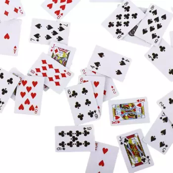 Принадлежности Игральные карты Игры Мини Игральные карты Играющие покерные карты Миниатюрные игры Покер Миниатюрный кукольный домик