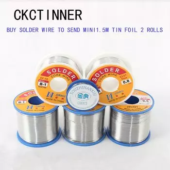 Припой оловянный с канифолью 0.5/0.6/0.8/1.0 мм