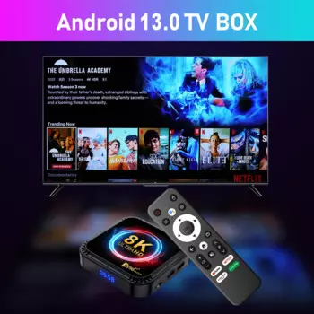 Приставка Смарт-ТВ RK3528 TV98, Android 13, Wi-Fi, Bluetooth, 2 + 16/4/64 ГБ