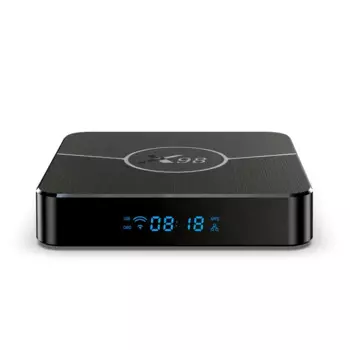 Приставка Смарт-ТВ X98 Plus, Android 11, Amlogic S905W2, 2 + 16 ГБ, Wi-Fi, 2,4G, 4K, AV1