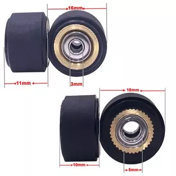 Прижимные ролики для режущих плоттеров Mimaki, Roland, Graphtec, Liyu, GCC, Ioline, Summa, Redsail